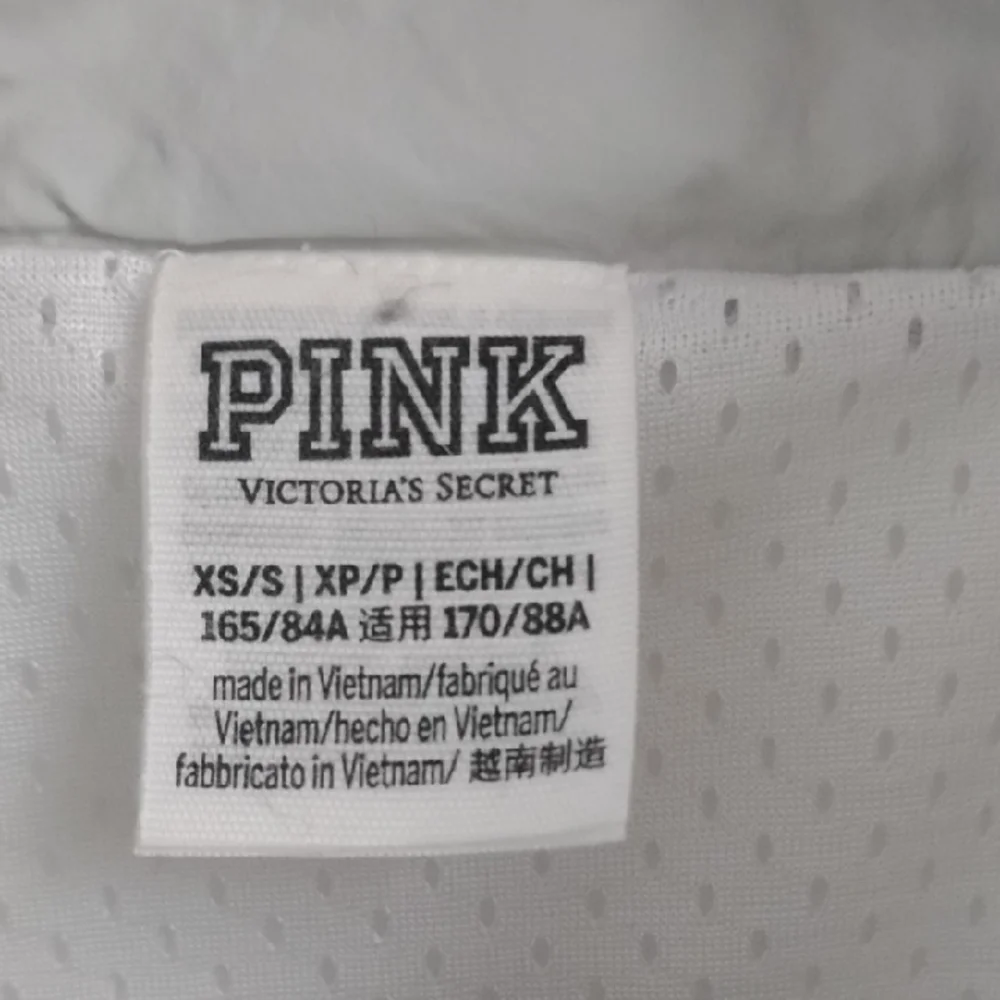 Victoria's Secret PINK Active Neutral Casual Full Zip Up Black & White Jacket - Picture 7 of 15